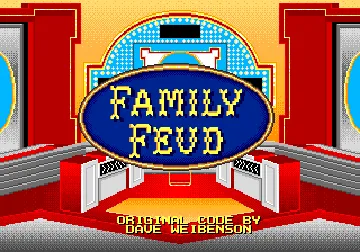 Family Feud (USA) screen shot title